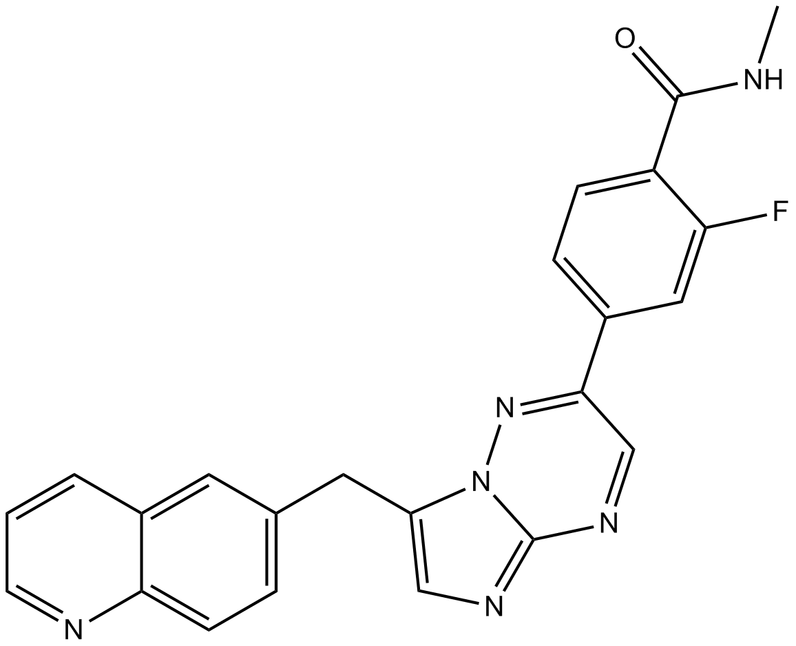 Structure of Capmatinib